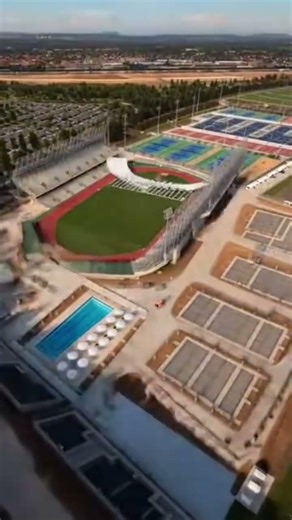 Incredible Luxury Sports Complex.. Amazing Night Lighting! ✨