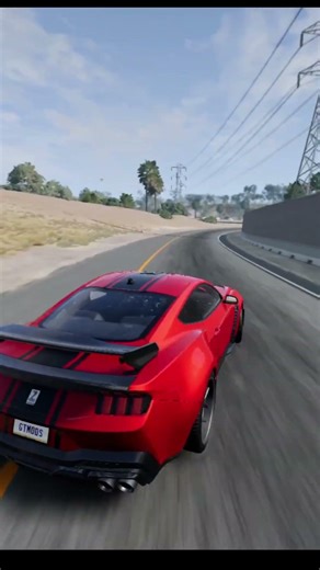 Survival chance Mustang S650 | BeamNG #beamngdrive #beamng