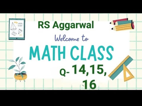 Determanents class -12, RS Aggarwal, chapter -6, Maths #maths Q-14,15,16 @bansalshikha031@gmail.com