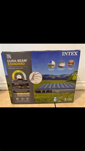 Eric Tang on Instagram: "@influenster @intexrecreationcorp #complimentary #Intex #IntexRecreationCorp. This Queen-size airbed offers a comfortable sleeping surface with plenty of space for two people. The rechargeable pump makes setup quick and easy, and the mattress is just as simple to deflate and store. It feels supportive and comfortable; in warm weather it may stretch slightly so I add a little air, and in colder weather I release a bit for the right firmness. The mattress holds air well an