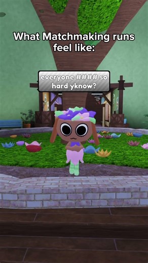Matchmaking runs are mostly like that help 😭 #roblox #dandysworld