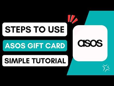 How to Use ASOS Gift Card | Redeem Voucher