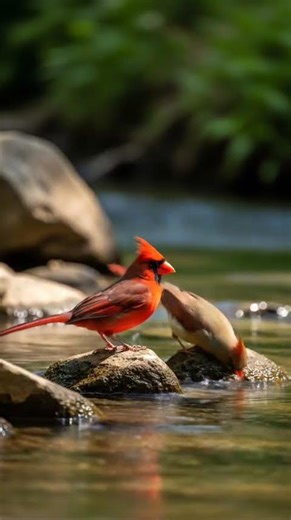 Northern Cardinal #bird #birds #birdsong #birdsounds #trending #usa
