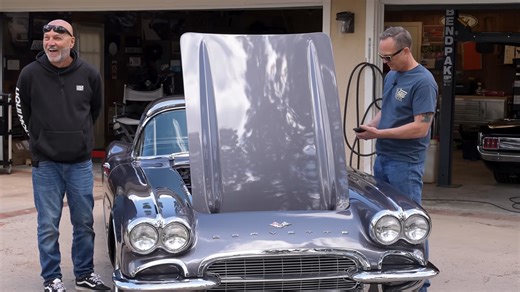 Modifying vintage Corvette with modern supercharged power