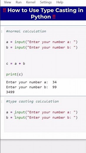 #5 Python Sikho | Type Casting in Python ?? #python #learnpython #codingvalesir #guideofmad