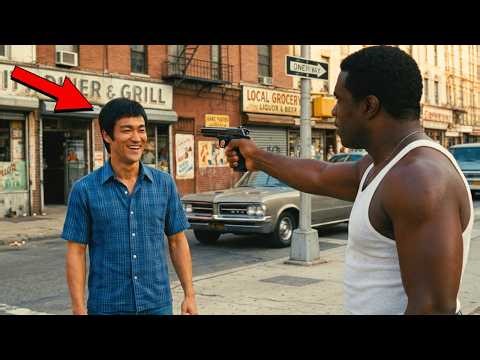 A Street Robber Tried to Rob Bruce Lee… Then Bruce Started Laughing