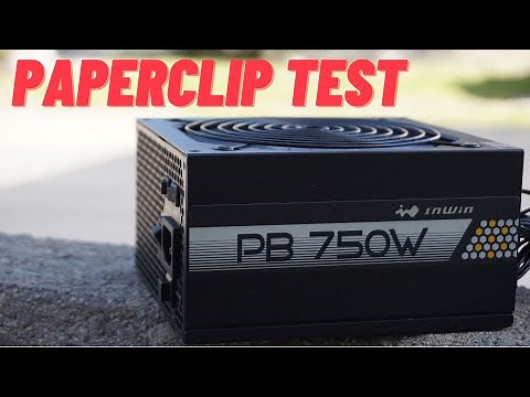 Power Supply Paperclip test