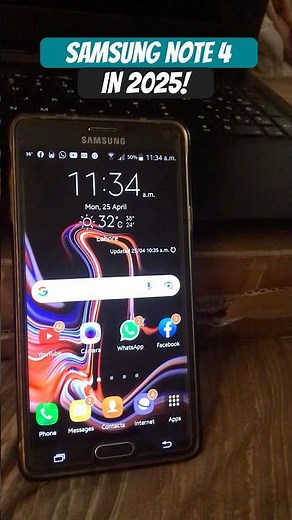 Samsung Note in 2025! | Samsung Note 4 #shorts