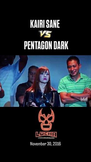 An OG Wrestling IG account on Instagram: "Kairi Sane faces Pentagon Dark as a member of the Black Lotus Triad, under the name Doku. This happened to be a gauntlet match where Penta would face the entire Black Lotus Triad featuring Kairi, Iyo Sky and Stardom’s Mayu Iwatani. I posted the part where Iyo made her debut and defeated Penta as the final contender a few months back. Go check that one out too if you haven’t seen it!"