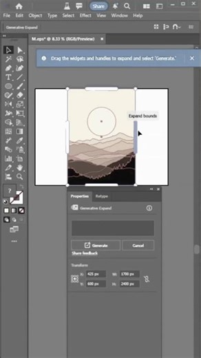 Illustrator a vector landscape tutorial