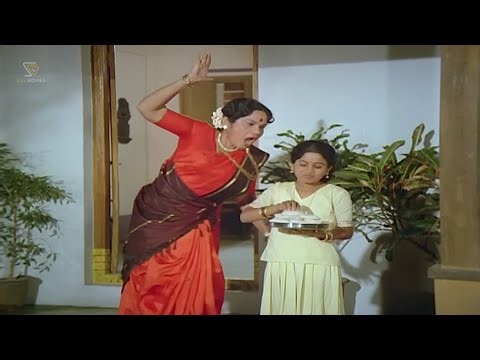 ಚಾಮುಂಡಿ ದೇವರಿಗೆ ಹಳಸಿದ ಅನ್ನ ನೀಡಿ ಕೈ ಮಾಡಲು ಹೋದ ಲೀಲಾವತಿ | Bettada Thayi Kannada Movie Part 07