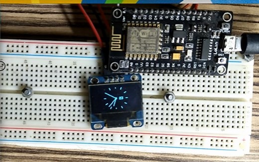 【ESP8266】esp8266 oled=图形时钟