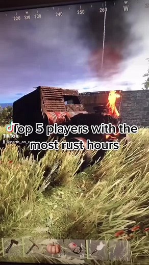 That’s a lot of rust! #rust #rustaim #rustplayer #rusthours #hours