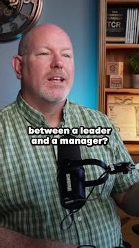 Leadership vs management