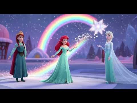 Ariel’s Sparkle Rainbow Song 🌈✨🧜‍♀️ | Kids Mermaid Cartoon Music
