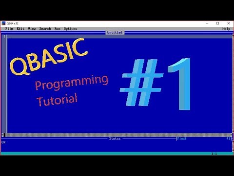 QBASIC PROGRAMMING LANGUAGE--qb64 tutorial--#1