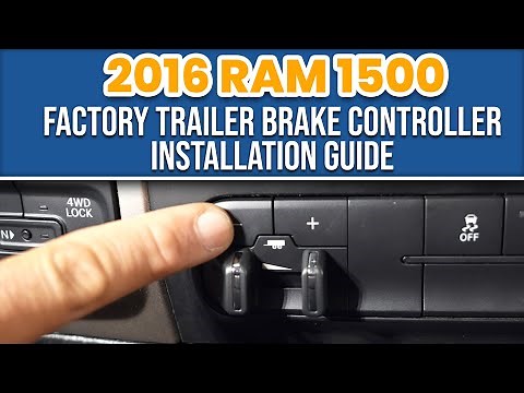 Episode 17: 2016 RAM 1500 - Factory Trailer Brake Controller Install - The Build by Infotainment.com