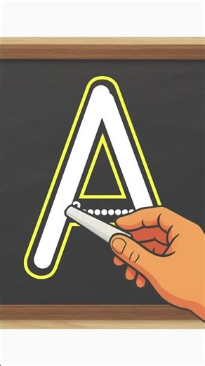 Writing the Letter A ✍️ | Alphabet Series #1 | Learn to Write Letters