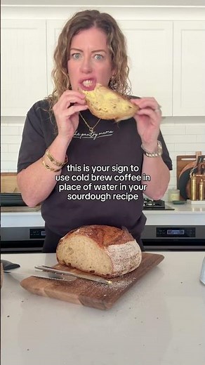 Cold Brew Sourdough Bread
