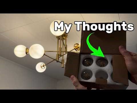 LiteHistory Dimmable G16.5 LED Light Bulb 6W Equal 60W 600lm AC120V Candelabra Bulb 60W