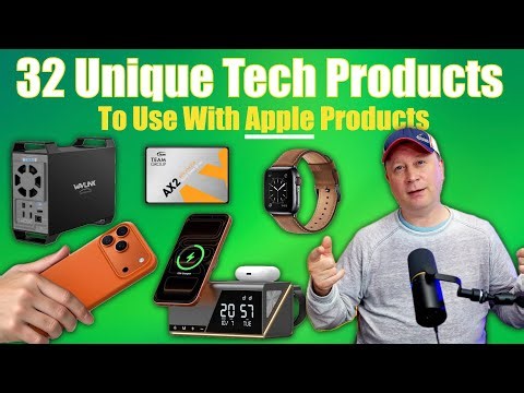 32 Unique Apple Accessories and Tech Products To Use With Your Apple Hardware From Amazon