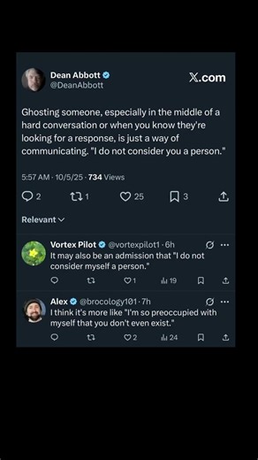 ghosting and what it really means | subscribe for more #motivation 😊👍