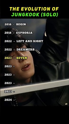 JUNGKOOK 💜 Solo Career | BTS Jungkook evolution (solo songs)