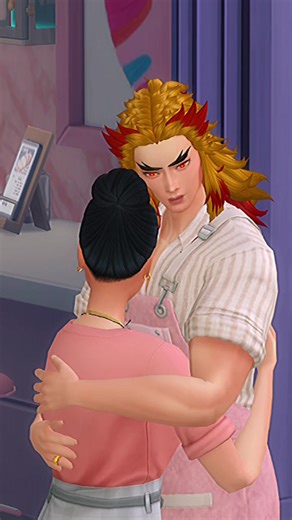 Kyojuro Rengoku en The Sims 4: Mejores Momentos