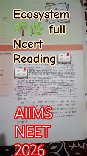 “Ecosystem Chapter in 30 Seconds 🌿 | Easy & Complete | Class 12 Bio 🔥📚”