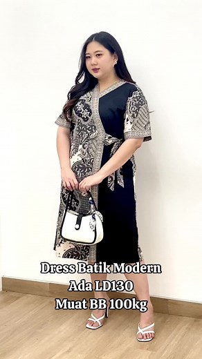Dress Batik Modern LD130 Recommended for All Women