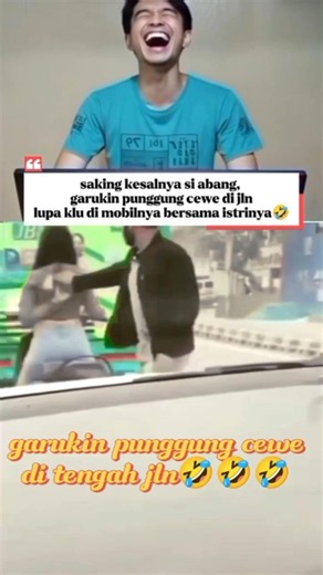 garukin punggung cewe ketika lagi macet🤣