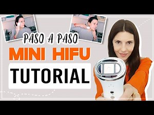 MINI HIFU | TUTORIAL en ESPAÑOL | Como UTILIZAR el HIFU PORTÁTIL | #MiniHIFU #hifuportatil #HIFU