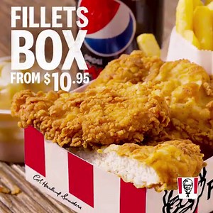 Our Fillets Box is not the only meal you can customise on our App. Only catch is that you need the App, sooo… | KFC