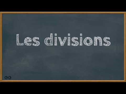 Les divisions