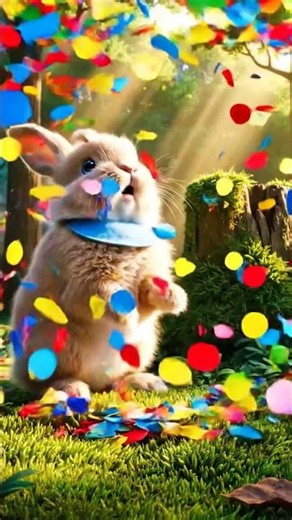 BABY BUNNY vs. EXPLODING CARROT! 🥕🎉 Cutest 3D Animated Short Funny Surprise for Kids!