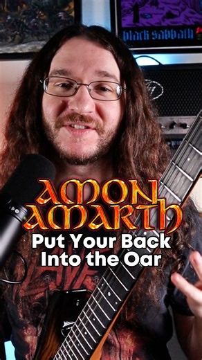 Mitch Avedon on Instagram: "Amon Amarth - Put Your Back Into the Oar #guitar #metal #guitarlessons"