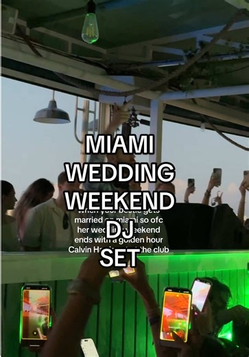 Miami Wedding Weekend Highlights with DJ Calvin Harris