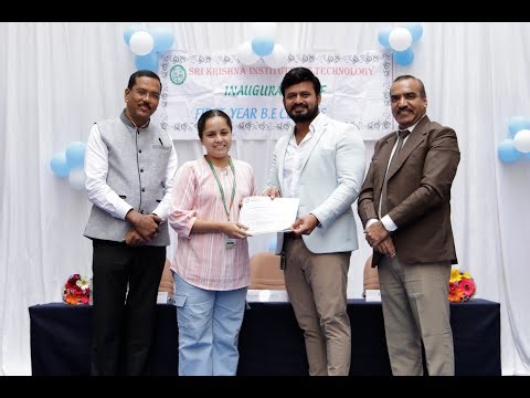 Students’ Induction Program 2025–26 | Sri Krishna Institute Of Technology, Bangalore