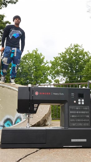 Singer North America on Instagram: "When your sewing machine needs to be as cool as you are, it's time to sew with Sterling. The Singer Sterling 6600C computerized sewing machine. Exclusively on Singer.com Get yours at the link in our bio, while supplies last! #SingerSewing"