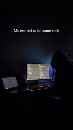 Does this happen to you.?🥲 . . -[memes, funny,AI, Coding, algorithm, data structure] . . #Programming #Coding #AI #JavaScript #ComputerScience #Python #Software Developer #Web Developer #FullStackDeveloper #Frontend Developer #Backend #TechMemes #Coding Tips #DSA #NextJs #ReactJS #Coding Memes #Linux #programminghumor | Dark Programming