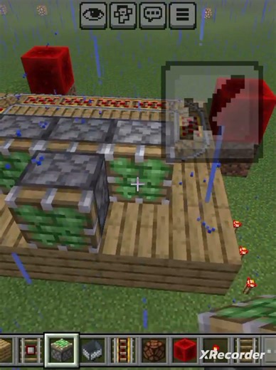 #minecraft piston trail lighting system