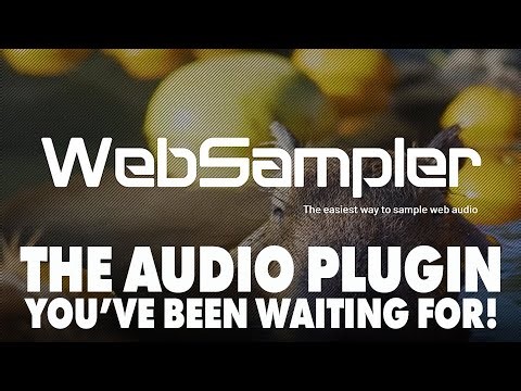 WEB SAMPLER - THE EASIEST WAY TO GRAB AUDIO CLIPS!