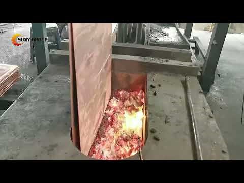 Copper Casting - How to Make Copper Rod from Cathode Copper Plates