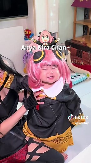 Anya Forger Cosplay: Before and After Transformation