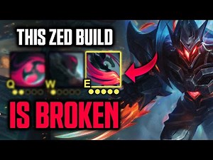 Rank 1 Zed NEW STRATEGY E Max... It's OP?