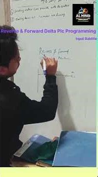 Reverse & forward Delta PLC programming reverse forward without interlocking not possible