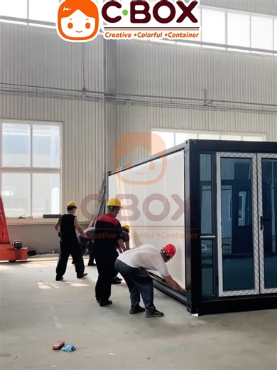 Installation Of Expandable Container House