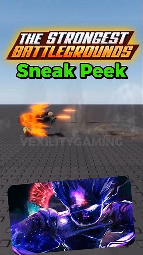 The Strongest Battlegrounds COSMIC GAROU UPDATE Leak! 🤖 #thestrongestbattlegrounds #roblox #tsb
