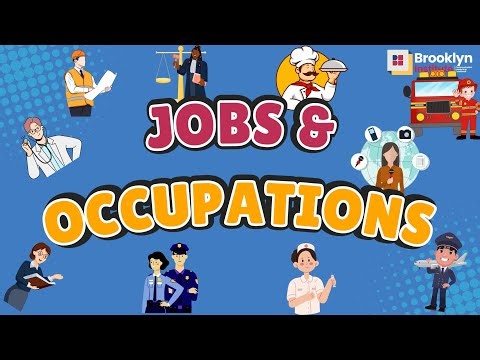 Learn Jobs and Occupations in English! Fun & Interactive Lesson for Kids | Brooklyn Institute