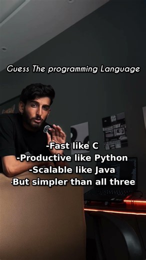 Guess The Programming Language 🤔 | Fast Like C, Simple Like Python